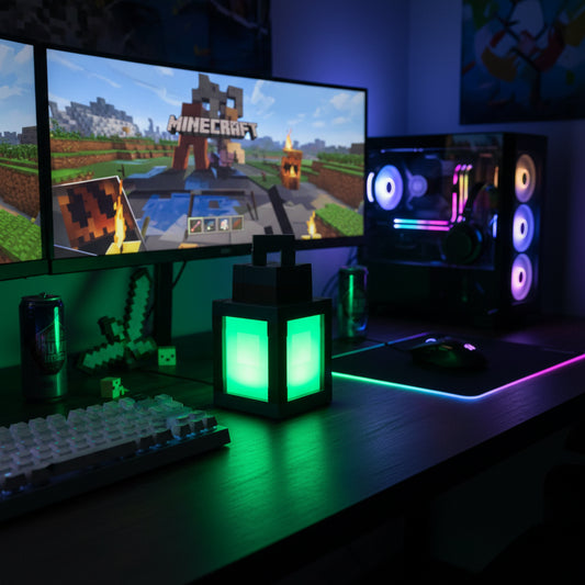 MineLamp Lampara RGB Pixel